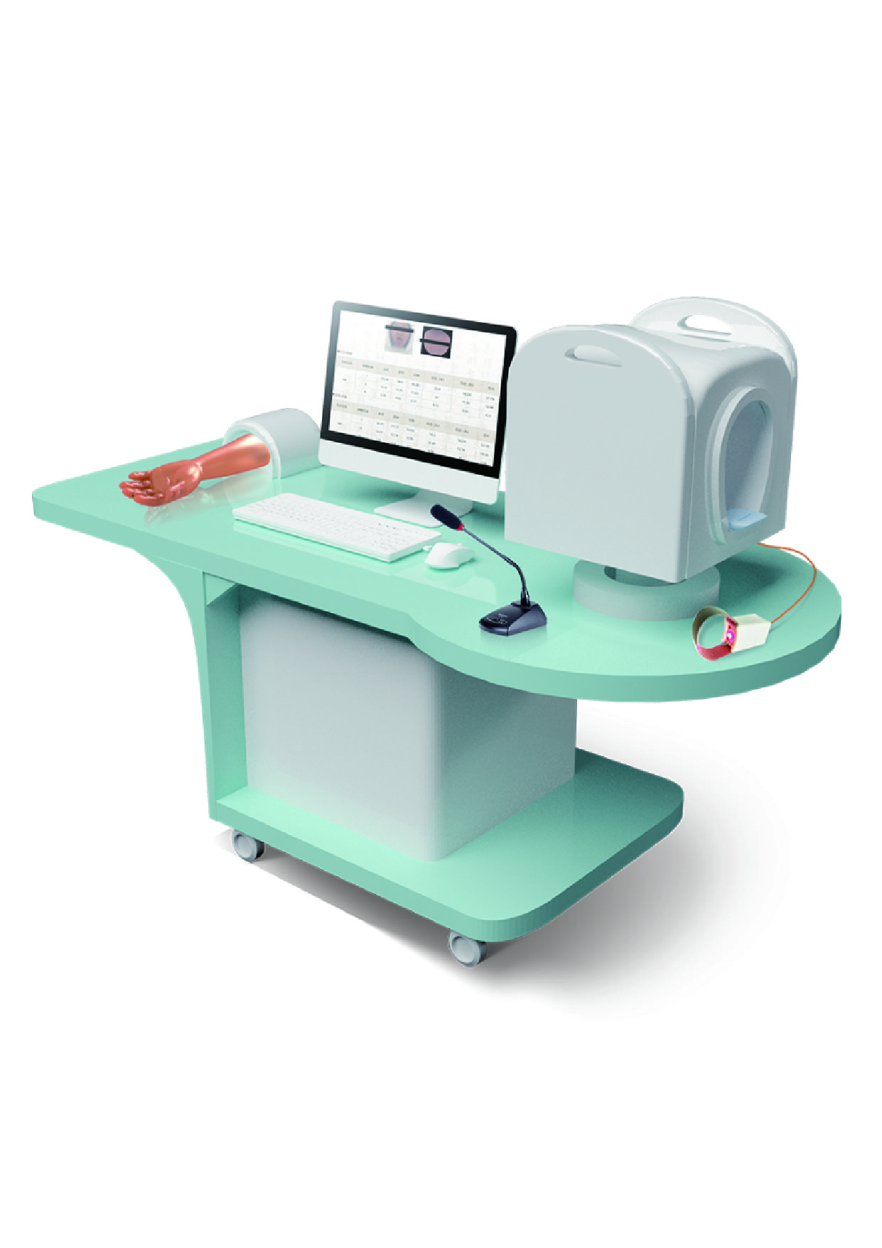 中医诊断综合实训平台（四诊及脉象模拟复放综合实训系统）